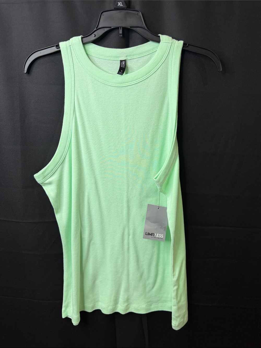 Mint Green Women's Tank Top - Relaxed Crewneck